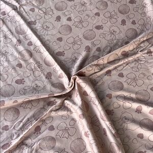 Thin cotton fabric for clothes sewing projects.